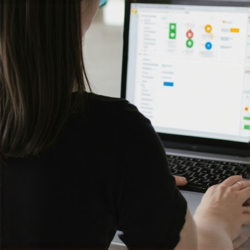 SEO expert working on schema markup and community engagement tactics