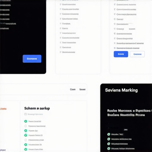 Local SEO Tools Dashboard Overview Screenshot of local SEO tools dashboard illustrating Google My Business insights, schema markup, and review management