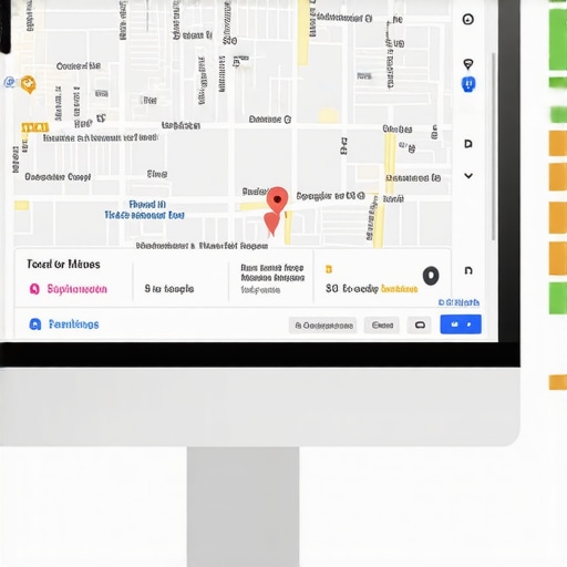 Google Maps Ranking Dashboard Screenshot of a dashboard tracking Google Maps rankings improving over time