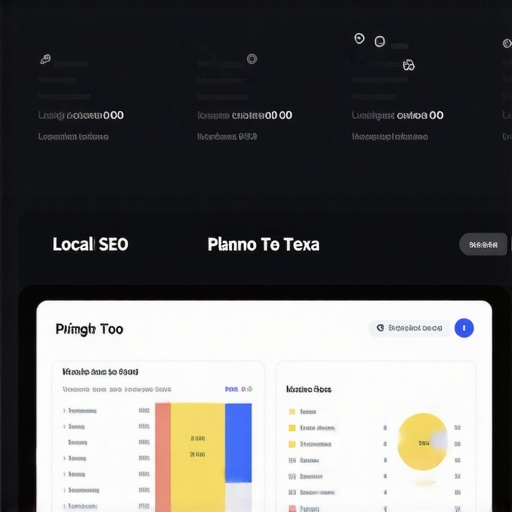 BrightLocal dashboard showing local SEO performance metrics in Plano
