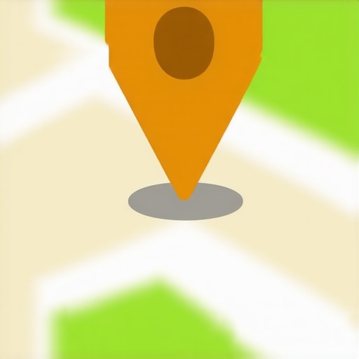 Map icon with a location pin on Plano highway area