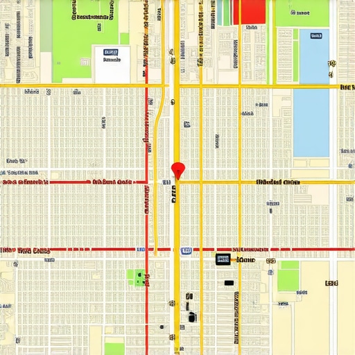 Detailed map of Plano Texas showing neighborhoods and landmarks for targeted SEO
